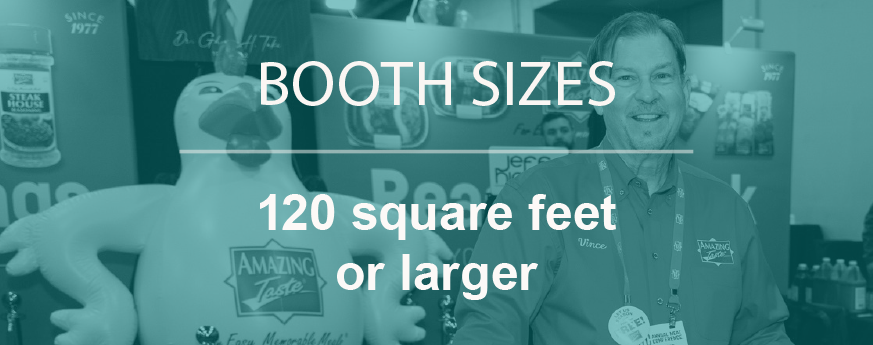 GET STARTED Booth Size